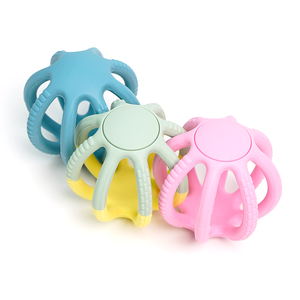 Boule de <span class=keywords><strong>dentition</strong></span> en Silicone sans Bpa pour bébé, <span class=keywords><strong>hochet</strong></span> pour enfants - Product Image 5