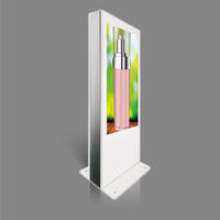 Kiosque publicitaire Android pour l'extérieur de 32 pouces, signalisation numérique capacitive à écran tactile, option 8G + 64G pour ascenseurs, centres commerciaux