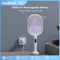 Raquette électrique anti-mouches rechargeable 2000 mAh pour la maison, la chambre, la cuisine, le salon – Livraison rapide – Nouveauté – Tue-insectes solide