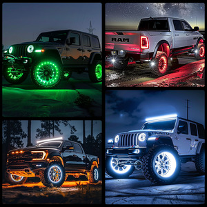 Luces LED para Ruedas de Camioneta/SUV, 15.5-17 Pulgadas, 12V, 288W, 7 Filas, Blanco Puro, Súper Brillantes, 6000 Lúmenes, Más Vendidas - Product Image 6