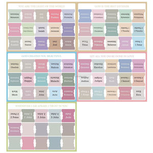 Pegatinas <span class=keywords><strong>de</strong></span> índice bíblico Colores pastel suaves Acceso rápido <span class=keywords><strong>de</strong></span> alta calidad para estudio <span class=keywords><strong>de</strong></span> marcado bíblico Diseño personalizado - Product Image 5