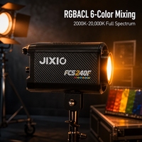 Projecteur de scène LED RGBACL CS240F 240W avec température de couleur de 2000K à 20000K, CRI96, TLCI97, RF95