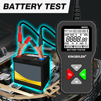 Ancel — testeur de batterie de voiture, 6V, 12V, 24V, capacité de 100 à 2000a, numérique, analyseur de batterie automobile, PK KW208, BM550