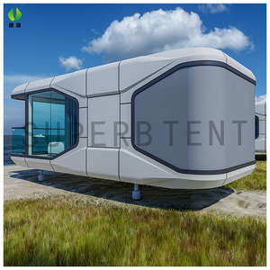Casa Contenedor Modificada, Diseño Moderno Rectangular, Casa Contenedor para Vivir, Alojamiento Turístico al Aire Libre - Product Image 4