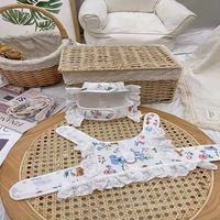 Pet Dog Cat Vêtements Printemps Et Été Nouveaux Produits Peut Être Traction Belle Lettre Brodée Poitrine Dos Vêtements