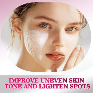 Krim Arbutin Niacinamide Melembabkan Tahan Lama Mengecilkan Pori-pori Mencerahkan Warna Kulit Mengencangkan Kulit Bahan Alami Ringan Perawatan Wajah - Product Image 2