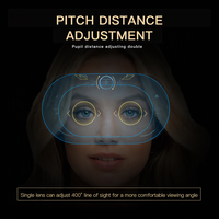 Casque VR de haute qualité, lunettes de réalité virtuelle avec absorption de la lumière bleue pour le confort des yeux