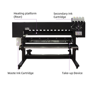Graphking Venta caliente Impresora de gran formato de 1,3 m para material de publicidad al aire libre Plotter de impresión solvente ecológico con cabezal Epson