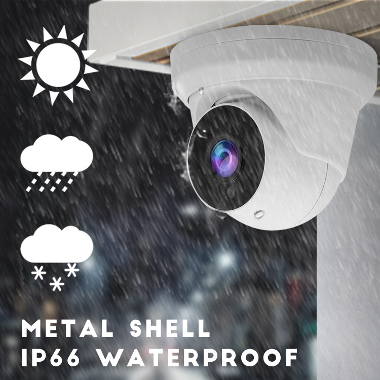 4K 8MP Hik Compatible Dome Security Camera IR Infrared Night Vision with Audio Wide Angle Lens Wired Network Camera · image 4