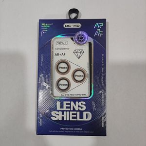 Pellicola Protettiva in Vetro Ultra HD 3D con Glitter per Obiettivo Fotocamera iPhone 16 Pro Max 17 Air 12 Mini - Product Image 3