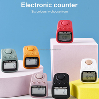 Compteur de doigts numérique Tasbeeh Misbaha pour la prière, rechargeable, imperméable vers l'arrière