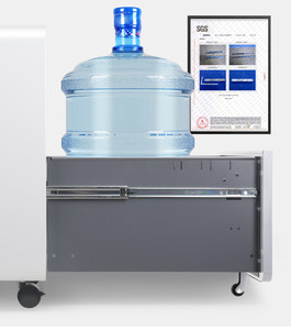 Archivador de 3 cajones con cerradura con ruedas y sistema de deslizamiento silencioso - Product Image 4
