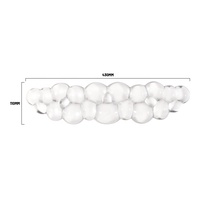 Tapis de souris de jeu en silicone gel transparent antidérapant avec repose-poignet, couleur unie personnalisée, 430x110mm, en stock