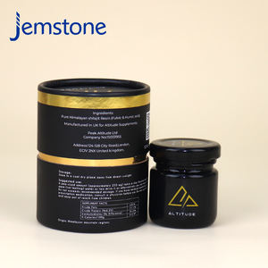 Boîte de tubes en papier kraft personnalisable pour produits push-up Emballage cosmétique en feuille d'or Boîte push-up blanche à cylindre biodégradable - Product Image 2