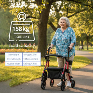家庭用健康管理向け歩行器 - 軽量で使いやすい室内移動性と快適性を備え、移動が制限されたユーザーに最適 - Product Image 5