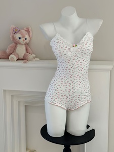 Cute Floral Pajamas <b>Set</b> for Women, Coquette Aesthetic Sleepwear, Soft & Comfortable Pajama <b>Set</b> - Product Image 5