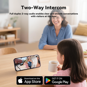 Akıllı Video kapı zili WiFi açık kapı zili su geçirmez pil interkom akıllı yaşam kablosuz kapı zili kamera - Product Image 6