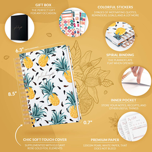 Nutrition Planner Wellness 4 Month Undated <strong>Weight</strong> <strong>Loss</strong> <strong>Journal</strong> Food and Fitness <strong>Journal</strong> With Diet &amp; Calorie Tracker for Women - Product Image 5