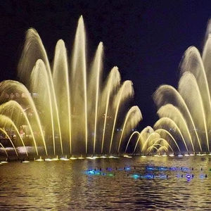 Fontana Decorativa da Giardino a Forma di Pavone Danzante di Alta Qualità con Illuminazione e Musica - Product Image 1