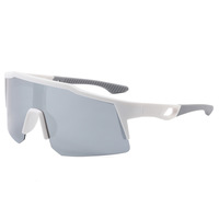 Lunettes de soleil de sport personnalisées avec logo, protection UV400, monture PC, verres polarisés, pour activités de plein air, jeunes, enfants, cyclisme, course à pied