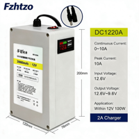Batterie au lithium semi-solide 12V - Ultra-légère, 3000 cycles, stockage d'énergie, alimentation de secours pour LED solaires extérieures