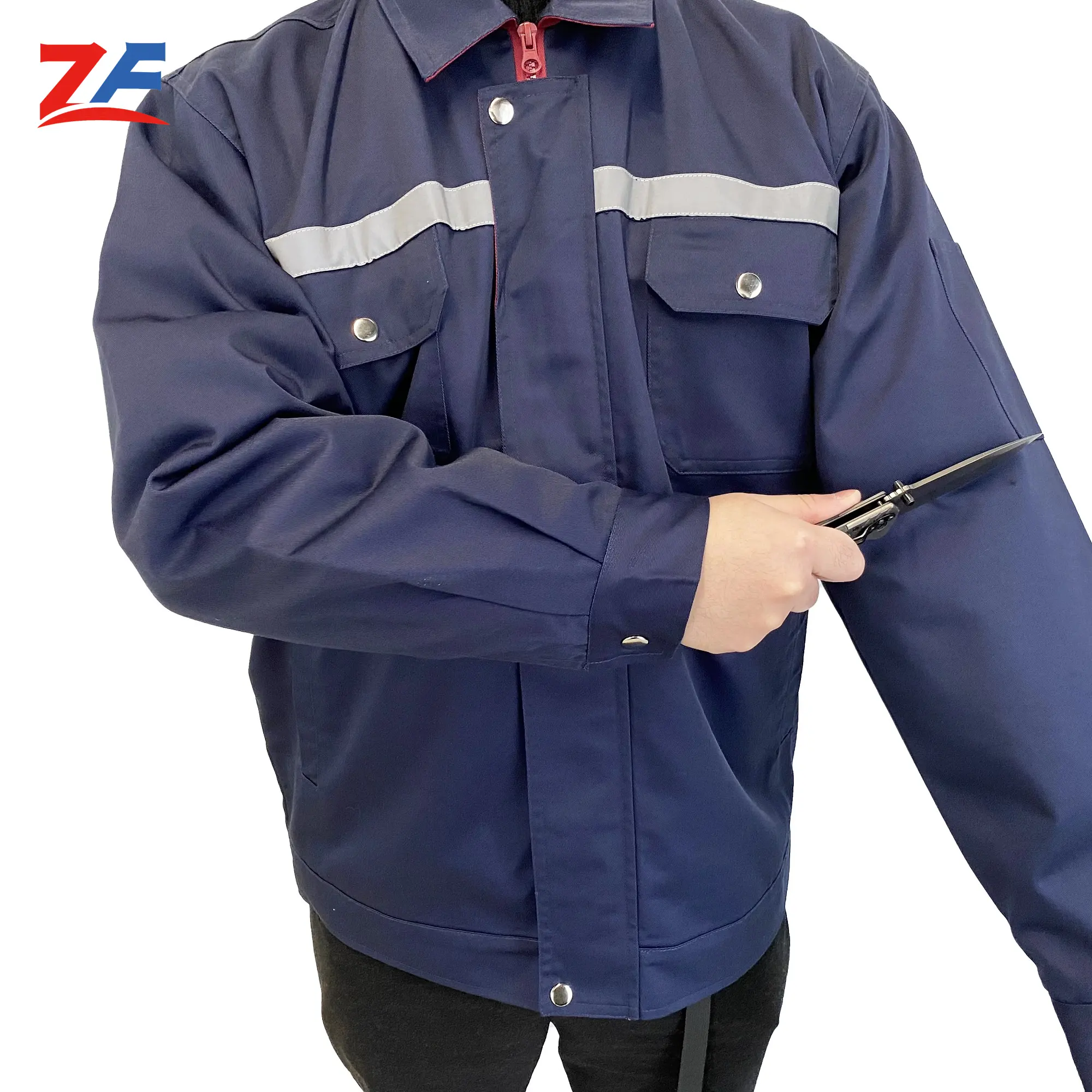 Glass factory porter work clothes safety clothing steel work uniform factory work clothes