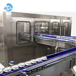 Whole line 4000 cans aluminum juice can bottling filling line