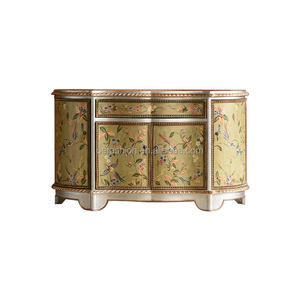 OE-FASHION Vermont combinazione di colori moderno stile <span class=keywords><strong>barocco</strong></span> europeo intagliato in legno massello disegni di armadietti per vivere - Product Image 1