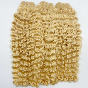 Venta al por mayor 100% sin procesar 613 Vietnam birmano rizado 30 pulgadas crudo virgen camboyano cabello humano - Product Image 1