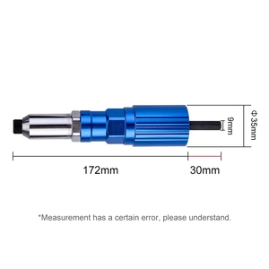 Taladro remachador eléctrico profesional, adaptador de <span class=keywords><strong>pistola</strong></span> de cabeza de conversión, accesorios de extracción de núcleo, <span class=keywords><strong>pistola</strong></span> remachadora, persiana POP - Product Image 6