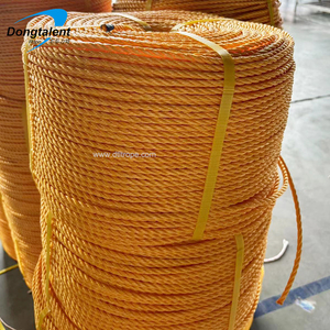 Cuerda de Polipropileno Trenzada Amarilla de 4mm a 60mm, Mecate Amarillo, Cuerda Monofilamento Danline para Agricultura Marina y Logística - Product Image 5
