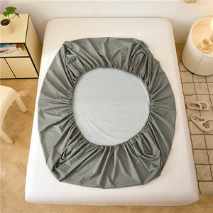 Vente en gros de couvre-lit de couleur unie Barrière à l'urine antidérapante Protège-<span class=keywords><strong>matelas</strong></span> imperméable Couverture complète tricotée - Product Image 5