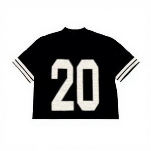 Maillot de football personnalisé style hip-hop tendance pour adultes/jeunes - Product Image 1