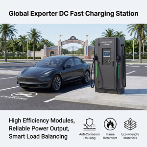 Station de <span class=keywords><strong>recharge</strong></span> rapide DC 240 kW à double connecteur 1000 V, fiable pour l'extérieur, idéale pour les autoroutes - Excellent rapport qualité-<span class=keywords><strong>prix</strong></span> - Product Image 2