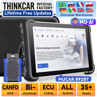 MUCAR 892BT AI 35 Reset 3000+ Herramienta de Diagnóstico Automotriz Bidireccional para Todos los Autos, Actualización Gratuita de por Vida, Escáner OBD2 Bluetooth