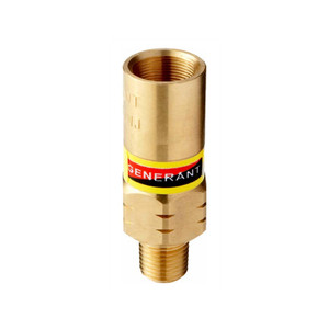 Válvula de aguja Generant Fnv de 1/4 pulg. con sellado suave de doble acción y flujo unidireccional para reducción de presión criogénica - Product Image 1