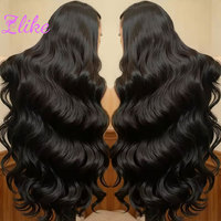 Pelucas de Cabello Humano Ondulado 13x4 al por Mayor, Pelucas Frontales de Encaje HD Completas sin Pegamento, Cabello Vietnamita Virgen, Proveedor de Pelucas de Encaje HD