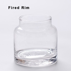 Petit pot de plantes de terrarium <span class=keywords><strong>en</strong></span> verre <span class=keywords><strong>fermé</strong></span> avec couvercle de 4x5.5 pouces pour plantes succulentes, mousse, piège à mouches de Vénus et écosystèmes autonomes - Product Image 4