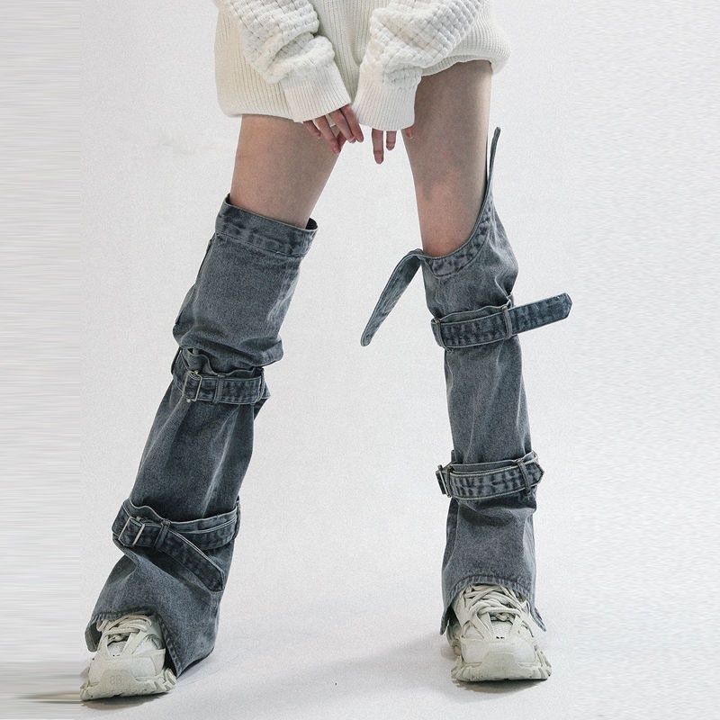 Wholesale Harajuku Cool Jean Leg Warmers