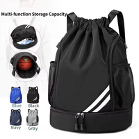 Nouveau sac à dos de sport à cordon de serrage tendance, logo personnalisé, sac à cordon décontracté pour les étudiants, adolescents, hommes et femmes