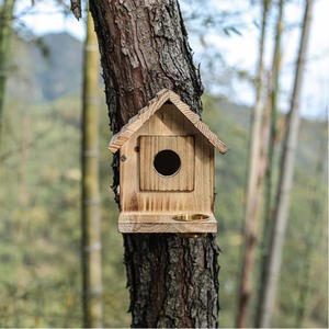 Chim nhà birdhouse cho bên ngoài bằng gỗ <span class=keywords><strong>Bluebird</strong></span> nhà với động vật ăn thịt bảo vệ <span class=keywords><strong>Bluebird</strong></span> làm tổ hộp chim hoang dã xem treo - Product Image 5