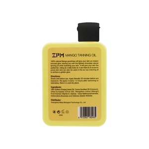 ZPM OEM/ODM marca privada, producto en oferta, aceite bronceador orgánico Natural, loción bronceadora falsa, aceite bronceador de Mango - Product Image 4