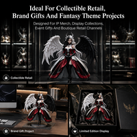 Figura de PVC y ABS Personalizada WEIMEI TOY, Figura de Personaje de Ángel y Demonio, Fabricación OEM Integral, Figura de Anime de PVC con Caja Sorpresa, Venta al Por Mayor