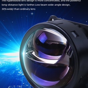Sanvi New Arrival A11 MAX 73W 5500K Bi LED Projector Lens Car Headlights High Low Beam Projector Lens - Product Image 3