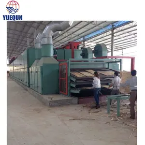 Plywood Core face Veneer Roller Mesh Dryer for Veneer Papel Drying Technology