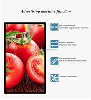 Tótem Publicitario con Pantalla LCD Digital de 50, 55 y 65 Pulgadas para Interiores, Software CMS Android, con SDK para Tiendas Minoristas y Centros Comerciales