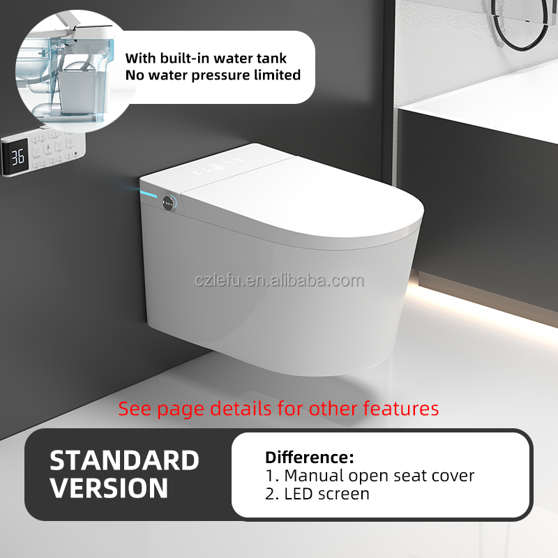 versión estándar (tanque de agua incorporado)