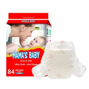 Pañales de algodón orgánico de primera calidad para bebé, ropa de venta con etiqueta privada, gran elasticidad, tamaño 0, pañales secos