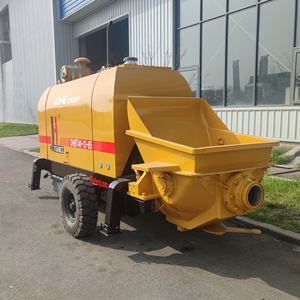 Pompe à béton montée sur remorque DHBT40-13-85 de l'usine chinoise JIUHE, prix de la pompe à béton de haute qualité - Product Image 4