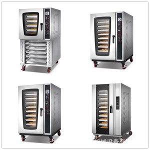 Forno a Convezione Commerciale Automatico a Gas a 5 Ripiani con Circolazione di Aria Calda per Cuocere Pane, Biscotti e <span class=keywords><strong>Pizza</strong></span>, Ideale per Casa e Hotel - Product Image 6